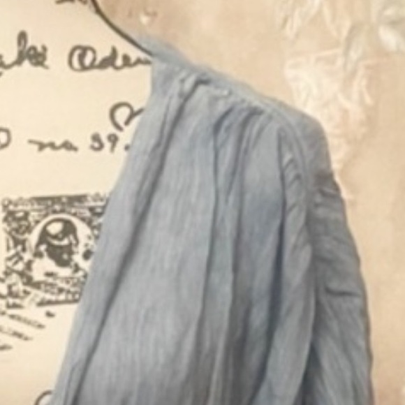 FREE PEOPLE JULIET KIMONO BLUE ONE SIZE - Picture 11 of 12